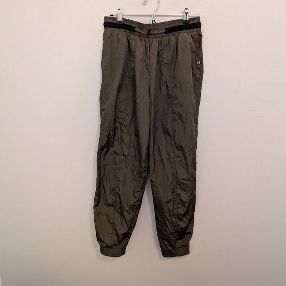 Zella Lightweight Jogger Pant Size Medium Women's Zip Pockets Green - Picture 3 of 8